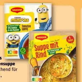 REWE Center Maggi Minions Tomatensuppe Angebot