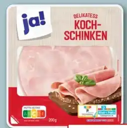 REWE Center ja! Delikatess Kochschinken Angebot