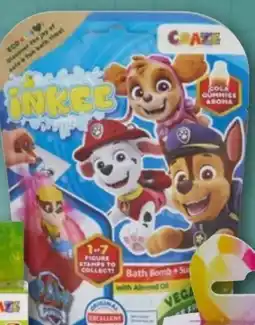 REWE Center Craze Inkee Badebombe Paw Patrol Angebot