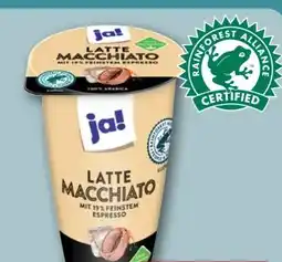 REWE Center ja! Latte Macchiato Angebot