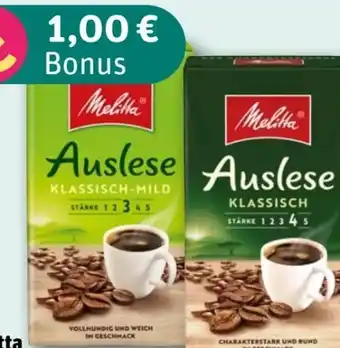 REWE Melitta Auslese Klassisch Angebot