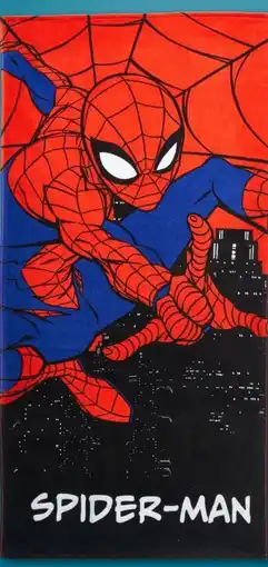 REWE Center Jungen Strandtuch Spider-Man Angebot