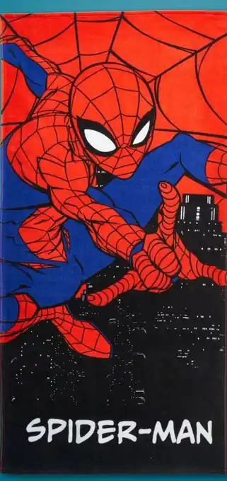 REWE Center Jungen Strandtuch Spider-Man Angebot
