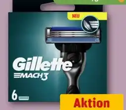 REWE Center Gillette Mach3 Rasierklingen Angebot