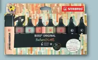 REWE Center Stabilo Textmarker Boss Original Naturecolors Angebot
