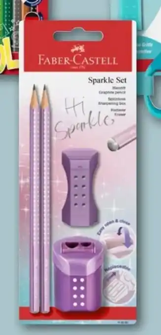 REWE Center Faber-Castell Schreibset Sparkle Angebot