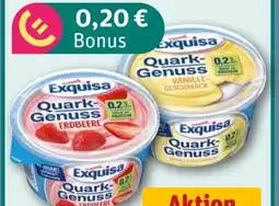 REWE Exquisa Quark Genuss Erdbeere Angebot