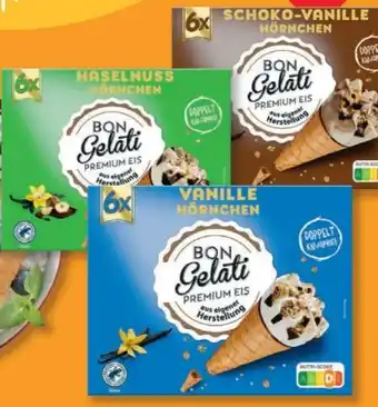 Lidl Bon Gelati Waffeltüten Angebot