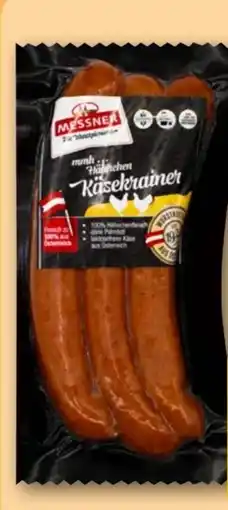 REWE Messner Hähnchen Käsekrainer Angebot