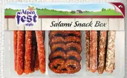 Lidl Alpenfest Salami-Snack-Box Angebot