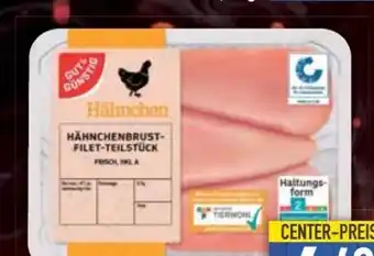 E-Center Gut & Günstig Hähnchen-Brustfilet Angebot