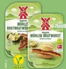 E-Center Rügenwalder Mühle Vegane Mühlen Bratwurst Angebot