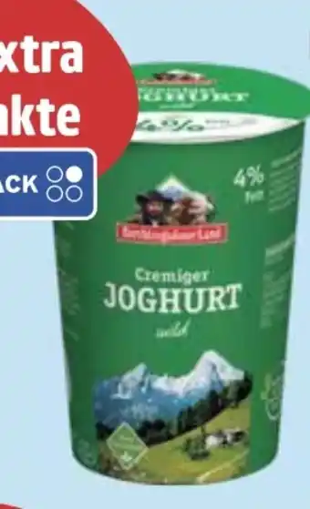 E-Center Berchtesgadener Land Cremiger Joghurt Angebot
