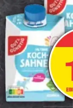 E-Center Gut & Günstig H-Kochsahne Angebot