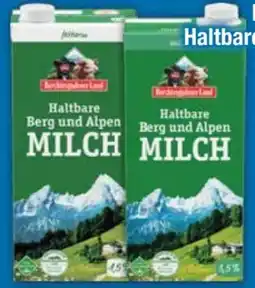 E-Center Berchtesgadener Land Haltbare Berg und Alpen-Milch Angebot