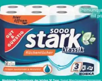 E-Center Gut & Günstig Sooo stark klassik Küchentücher Angebot