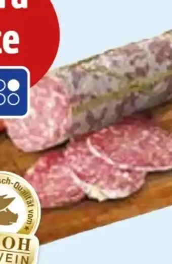 Edeka Strohschwein Almsalami Angebot