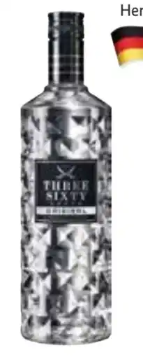 Edeka Three Sixty Vodka Angebot