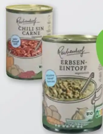 tegut Reichenhof Veganer Bio-Eintopf Chili Sin Carne Angebot