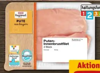 REWE Center Rewe Regional Puten-Innenbrustfilet Angebot