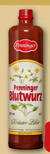 REWE Center Penninger Echter Blutwurz Kräuter-Likör Angebot