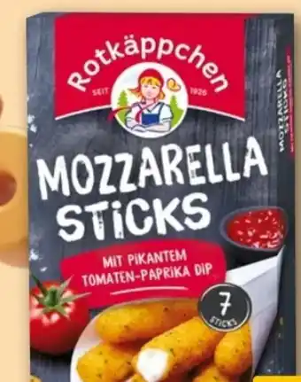 REWE Center Rotkäppchen Mozzarella Sticks Angebot
