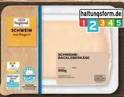 REWE Rewe Regional Schweine-Backleberkäse Angebot