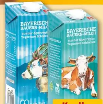 REWE Bayerische Bauern-Milch Milch Angebot