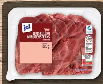 REWE ja! Rinder-Minutensteaks Angebot