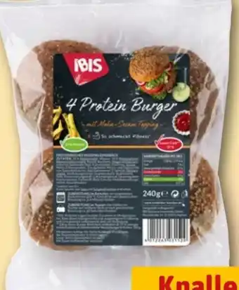 REWE Ibis Protein Burger Angebot
