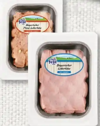Lidl Alpenfest Bayerischer Leberkäse am Stück Angebot
