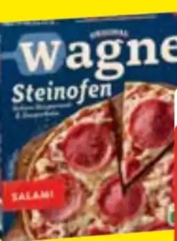 Edeka Frischemarkt Original Wagner Steinofen-Pizza Salami Angebot