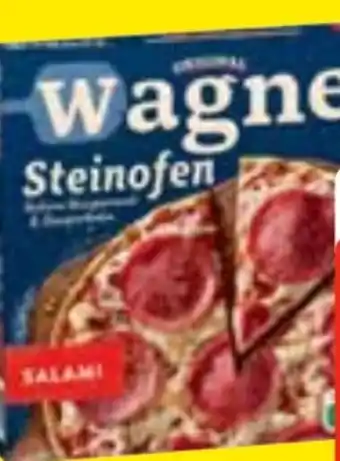 Edeka Frischemarkt Original Wagner Steinofen-Pizza Salami Angebot