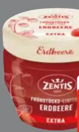 Edeka Frischemarkt Zentis Frühstücks Konfitüre Extra Erdbeere Angebot