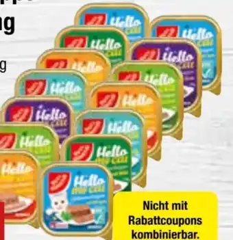 Edeka Gut & Günstig Hello my cat Schlemmerhappen Angebot