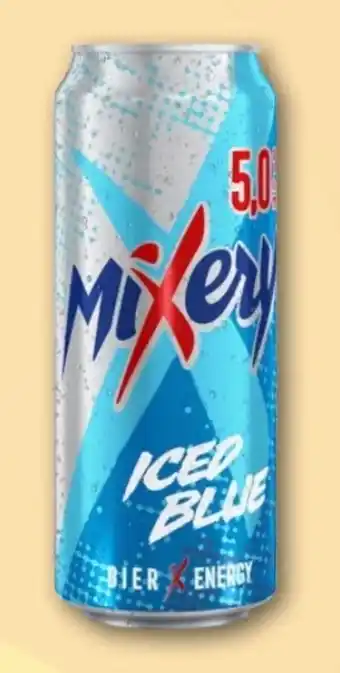 REWE Center Karlsberg MiXery Iced Blue Bier X Energy Angebot