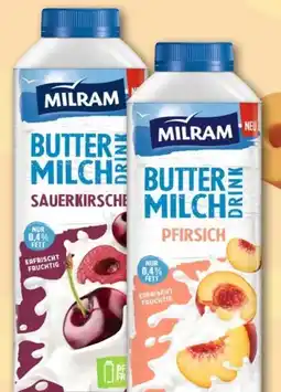 REWE Center Milram Buttermilch Drink Sauerkirsche Angebot