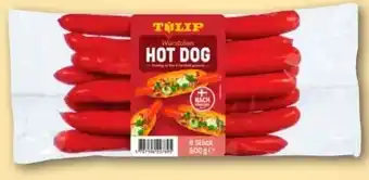 REWE Center Tulip Hot Dog Würstchen Angebot