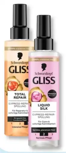 Budni Schwarzkopf Gliss Kur Express-Repair-Spülung Angebot