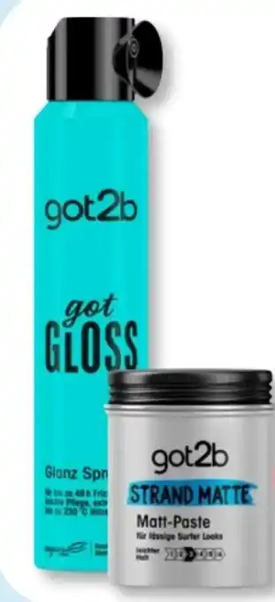 Budni Schwarzkopf Got2B Styling Paste Angebot