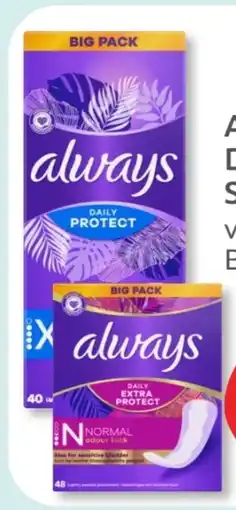 Budni Always Slipeinlagen Daily Protect Angebot