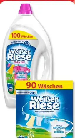 Budni Weißer Riese Waschmittel Universal Pulver Angebot