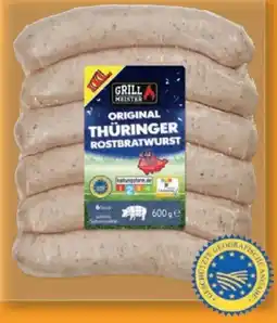 Lidl Grillmeister Original Thüringer Rostbratwurst XXL Angebot