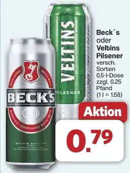 Famila Nord West Beck's oder Veltins Pilsener Angebot