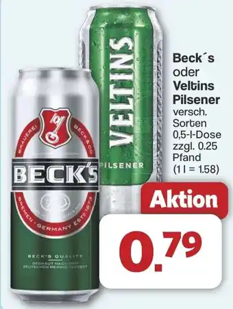 Famila Nord West Beck's oder Veltins Pilsener Angebot