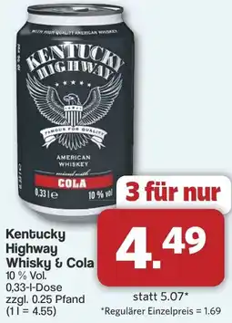 Famila Nord West Kentucky Highway Whisky & Cola Angebot