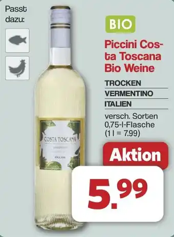 Famila Nord West Piccini Costa Toscana Bio Weine Angebot