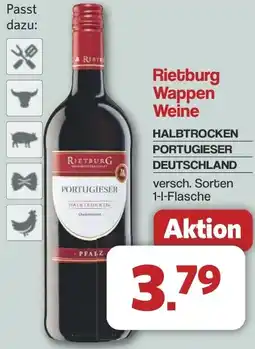 Famila Nord West Rietburg Wappen Weine Angebot
