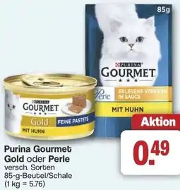 Famila Nord West Purina Gourmet Gold oder Perle Angebot