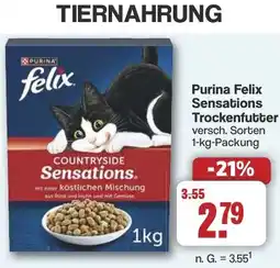 Famila Nord West Purina Felix Sensations Trockenfutter Angebot